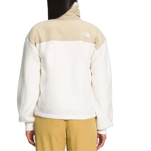 The North Face Sherpa Denali Fleece Zip-Up Funnel Neck Jacket (Gardenia White) - Picture 6 of 16